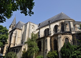 saint-germain des pres church outside